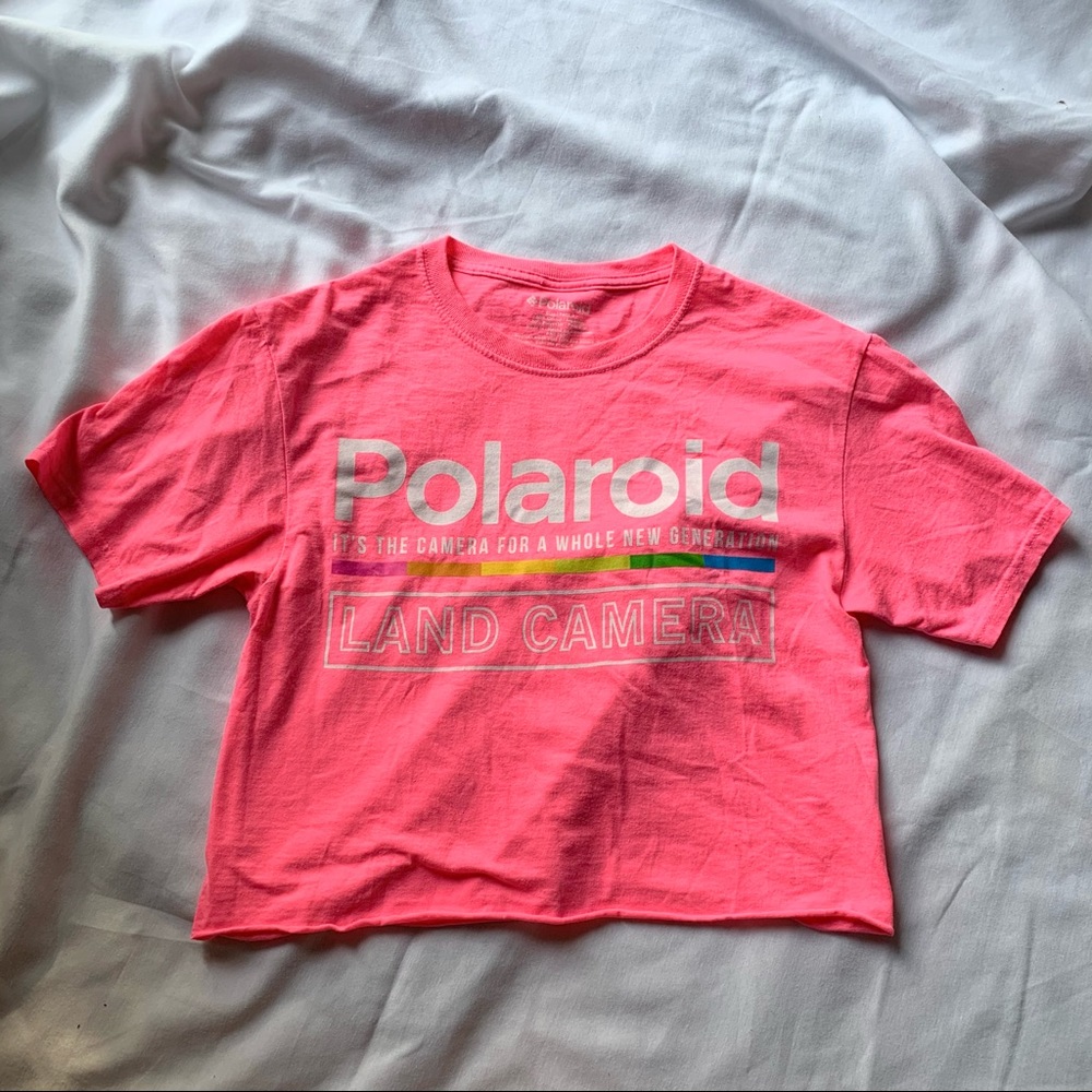 Polaroid Crop Top